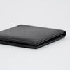 THOM BROWNE ペブルグレインレザー二つ折り財布 ブラック 161839876 [P]