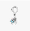 Pandora Fish Sea Turtle Conch Triple Pendant Earrings Silver 140549195 [P]