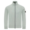 Stone Island Ribbed Soft Organic Cotton Zip-Up Sweater 162345528 [P]