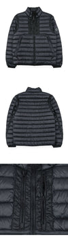 CP COMPANY Männer Padded Jacke mit Schalenlinsen-Patch (Marineblau) 21CMOW022A 110416A 888 162357805 [P]