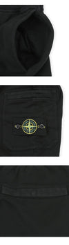 STONE ISLAND Jogginghose mit Wappen-Patch aus Baumwolle für Herren (schwarz) L2S15 6200021 S0051 V0029 162357812 [P]