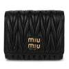 MIU MIU スモール マテラッセ ナッパ レザー ウォレット 5MH033-AFPP-F0002 151169271 [P]