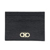 Salvatore Ferragamo Gancini Cardholder NERO 704953 29763448 [P]