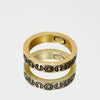CHANEL Coco Mark Gold Logo Ring Size 15 5VCHA16166 149157039 [P]