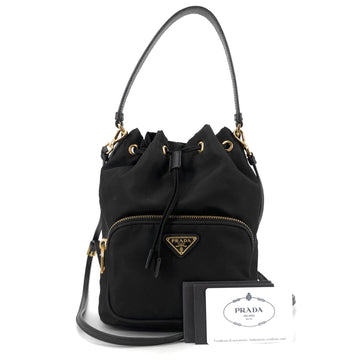 PRADA Nylon Bucket Bag 1BH038 162373683 [P]