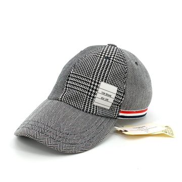 THOM BROWNE Schwere Woll klassische 6-Panel-Cap 162373768 [P]