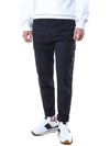 STONE ISLAND Cargo-Hose mit Garment-Dye und Aufnäher für Biker/811530410 V0020 105824577 [P]