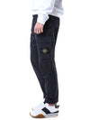 STONE ISLAND Cargo-Hose mit Garment-Dye und Aufnäher für Biker/811530410 V0020 105824577 [P]
