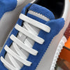 HERMES Bouncing Herren Sneaker Grau/Blau H221898 162373907 [P]