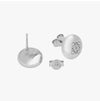 Loewe Pebble Stud Silver Earrings 162241110 [P]