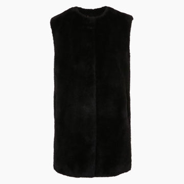 HERNO Damen Biber Effekt Fellweste 162374649 [P]