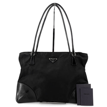 PRADA Nylon Schultertasche mit Dreieckslogo 162374667 [P]