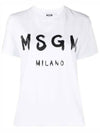 MSGM T-Shirt mit gebürstetem Logo 25SS 133040125 [P]