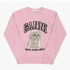 Ganni Poodle Logo Wool Mix Women's Knit 148564572 [P]