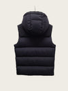 MONCLER Technische Daunenweste mit schwarzem Wappen 3 162376861 [P]