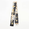 LOUIS VUITTON Monogramm Confidentielle Bande Scarf Schwarz 162102491 [P]