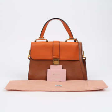 MIU MIU Madras Tote Schultertasche 160960357 [P]