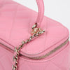 CHANEL Vanity Cosmetic Case Top Handle Tote Shoulder Bag AP2199 161232391 [P]