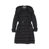 BURBERRY Damen abnehmbare Kapuze Daunenmantel Schwarz 162099657 [P]