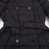 BURBERRY Damen abnehmbare Kapuze Daunenmantel Schwarz 162099657 [P]