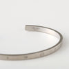 Maison Margiela Numbered Cuff Bracelet 4mm 162446277 [P]