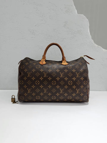 Louis Vuitton Speedy 35 Monogram Tote Bag 162463235 [P]