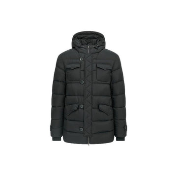 HERNO Hooded Padded Jacket Schwarz PI004ULE 12456Z 9300 162491990 [P]