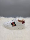 GUCCI エース刺繍プラットフォームウィメンズスニーカー ホワイト 577573 162160957 [P]
