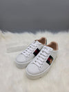 GUCCI エース刺繍プラットフォームウィメンズスニーカー ホワイト 577573 162160957 [P]