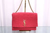 SAINT LAURENT ラフィアケイトチェーンショルダーバッグ 580065 162504260 [P]