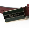 Dsquared2 Gold Tone 3-Color Square Belt 162545162 [P]