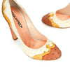 DSQUARED2 Ostrichleder Plateau-Pumps 6505 162545204 [P]