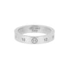 Maison Margiela Engraved Numbering Logo Ring 4mm Women's Ring 160484305 [P]