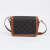 CELINE Canvas Schultertasche Tan 162106054 [P]