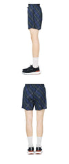 BURBERRY Herren Karomuster Nylon Schwimmshorts (Grün/Blau) 8101885 C1852 132329915 [P]