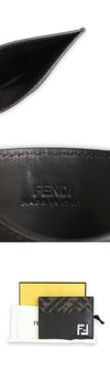 FENDI FFスクエアモノグラムカード財布（ブラウン） 7M0164 AFF2 F1Q1C 135447329 [P]