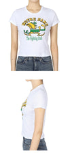 WILD DONKEY Women's Irish Short Sleeve (White) TC-IRISH 136476111 [P]