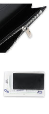 BURBERRY Männliche Check-Embossed Leder Geldbörse (Schwarz) A1189 146991187 [P]