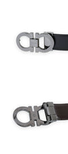 SALVATORE FERRAGAMO ダブル ガンチーニ リバーシブル ベルト 153690798 [P]
