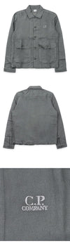 CP Company Men's Pocket Detail Button-Up Twill Jacket 154422772 [P]