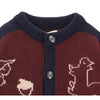 BOBO CHOSES 26FW Forest Scene Cardigan B226AC134 641 162553525 [P]
