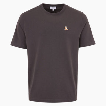 MAISON KITSUNE Kurzarm-T-Shirt mit Fox-Patch 162553651 [P]