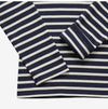 Saint James 6870 MARINE ECRU Modern Stripe Unisex Long Sleeve Tee 144734715 [P]