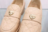 CHANEL Herz Stepp Loafer Größe 37.5 162554538 [P]