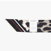 GIVENCHY Schwarzes Leopard-Muster Seidentuch 162554720 [P]