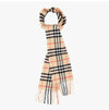 BURBERRY Slim Check Cashmere Fringed Scarf 162554816 [P]