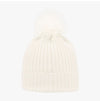 MONCLER ロゴパッチファーポンポンビーニ 162554871 [P]