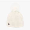 MONCLER ロゴパッチファーポンポンビーニ 162554871 [P]