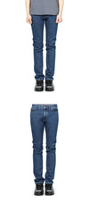 ZEGNA Ermenegildo Herren Logo-Patch Straight-Leg Jeans (Blau) E8I70 GAN 001 131429258 [P]