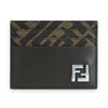 FENDI FFスクエアモノグラムカード財布（ブラウン） 7M0164 AFF2 F1Q1C 135447329 [P]